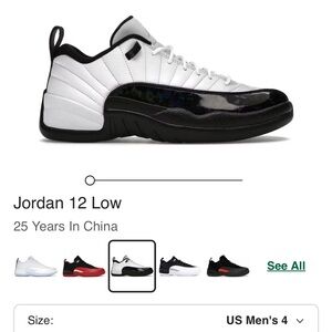 2022
Air Jordan 12 Retro Low '25 Years in China